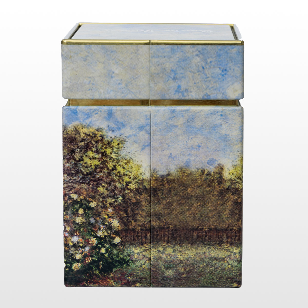 Caja de té Claude Monet :  La casa del artista (detalle 3)