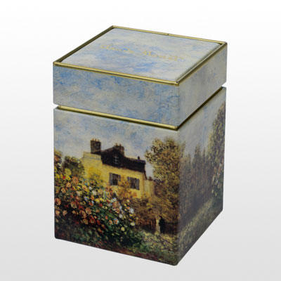 Caja de té Claude Monet :  La casa del artista