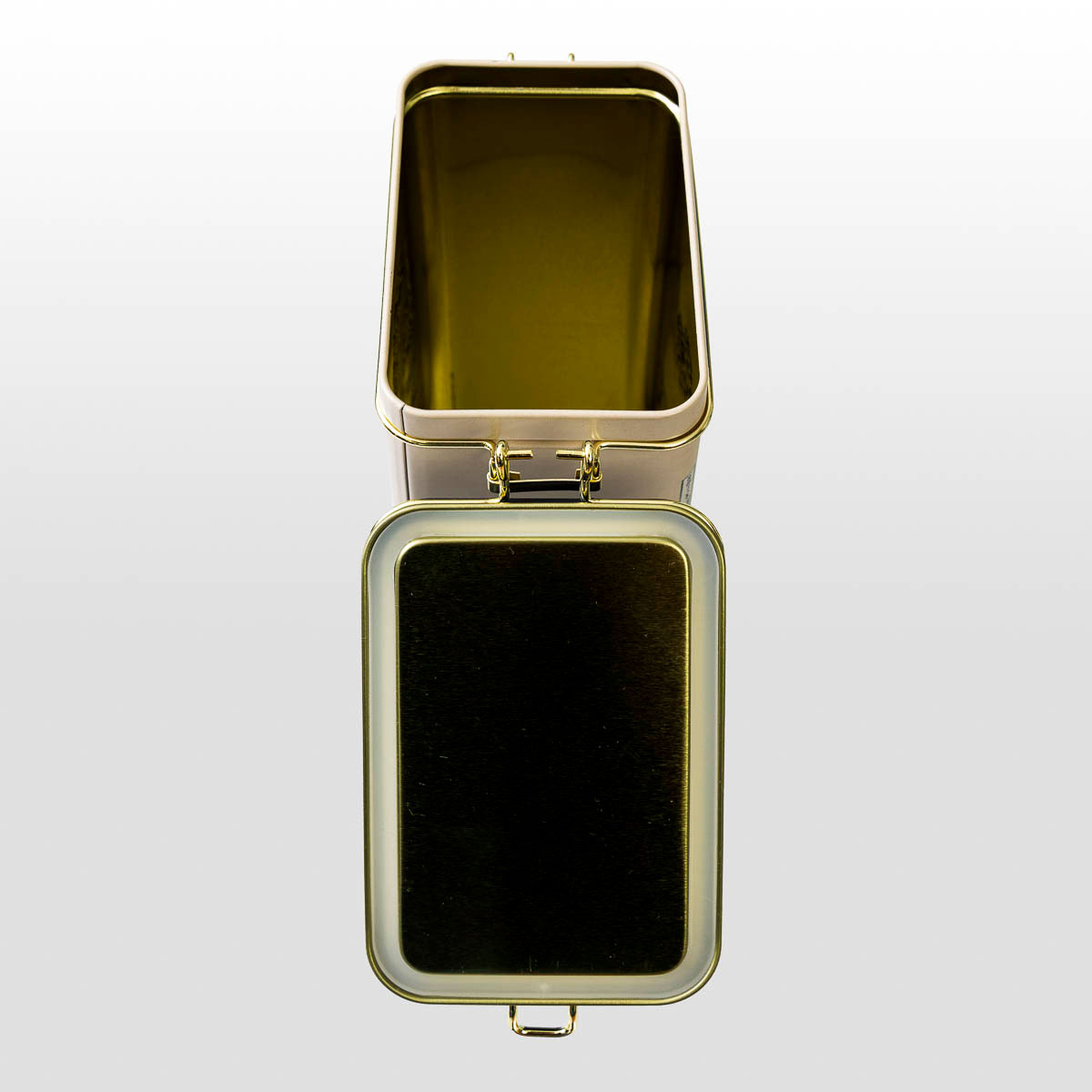 Caja de café Hokusai: La gran ola de Kanagawa (vista superior caja abierta)