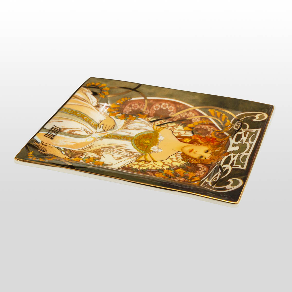 Plato Alfons Mucha: Ensoñación