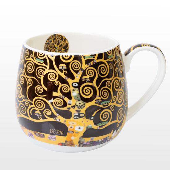 Gustav Klimt - L'arbre de vie Tableau en verre