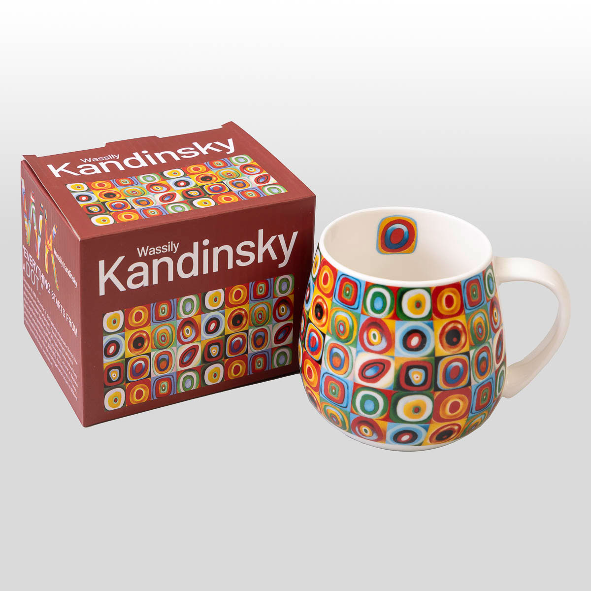 Kandinsky Mug snuggle  : Color Study (detail 1)