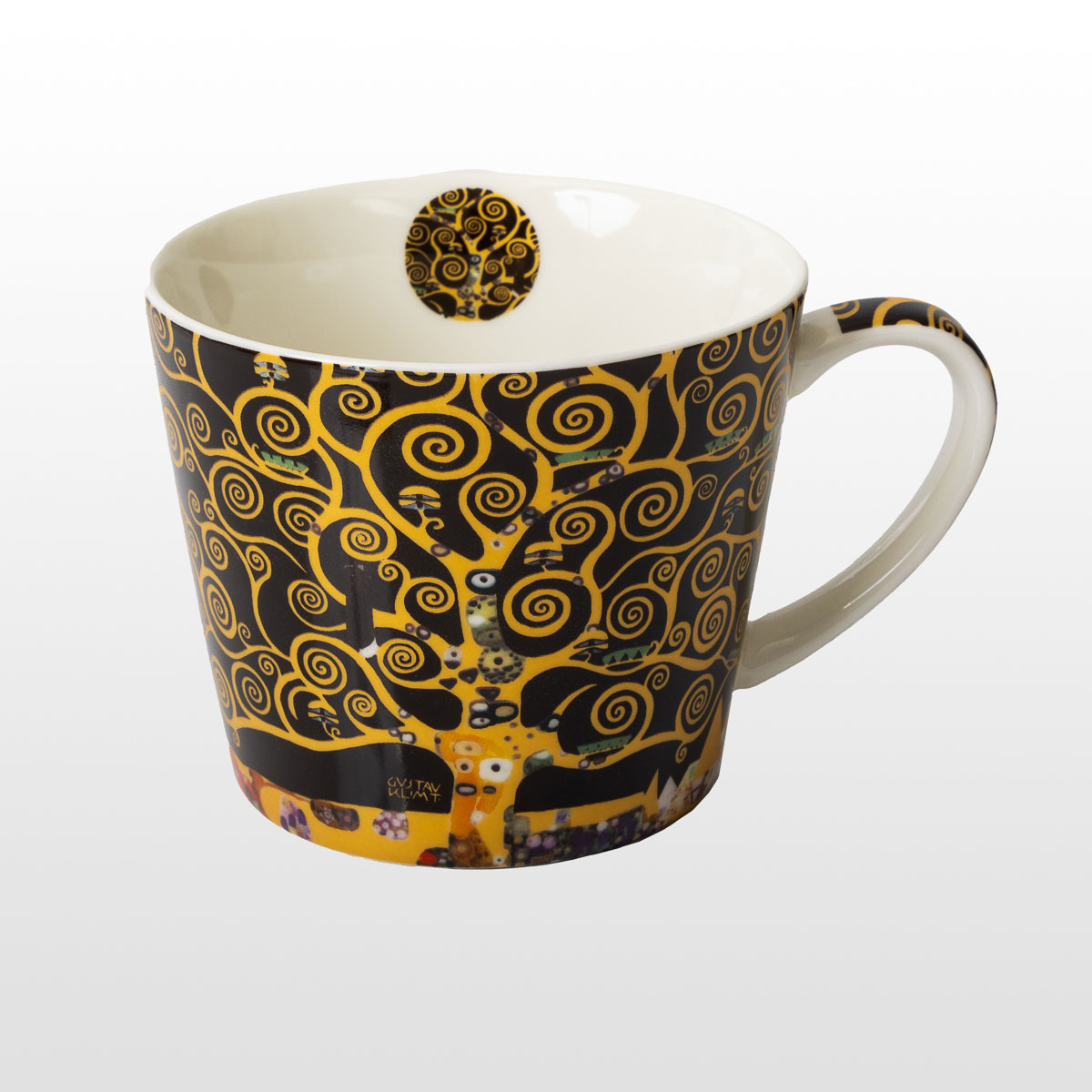Gustav Klimt big cup : The Tree of Life (600 ml) (detail 1)