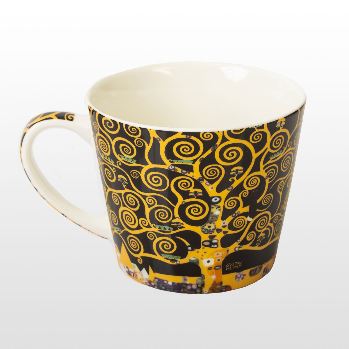 Gustav Klimt big cup : The Tree of Life (600 ml) (detail 2)