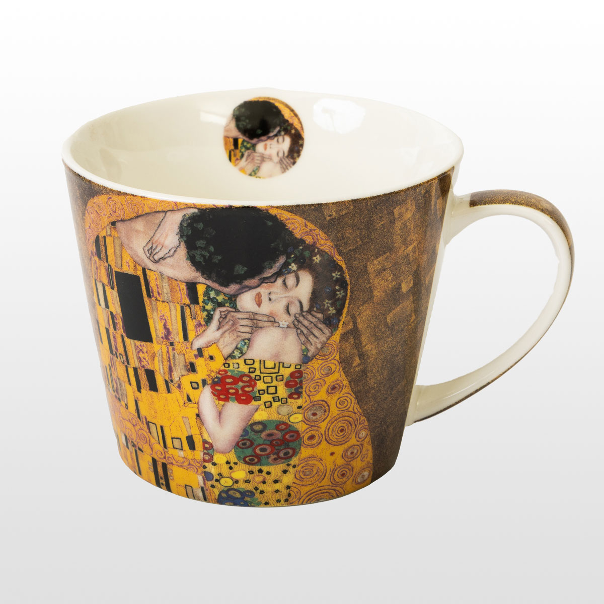 Gustav Klimt big cup : The kiss (600 ml) (detail 1)