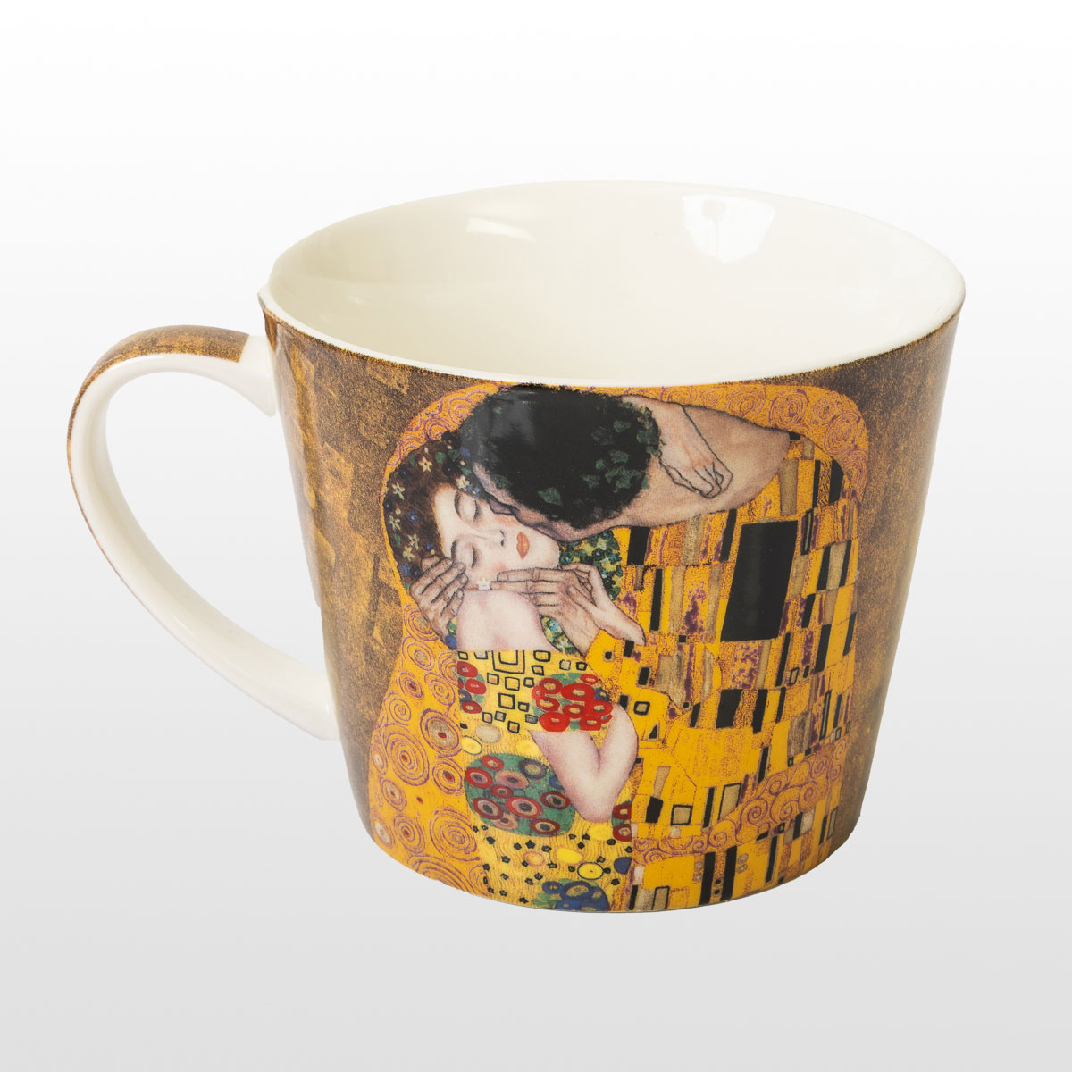 Gustav Klimt big cup : The kiss (600 ml) (detail 2)