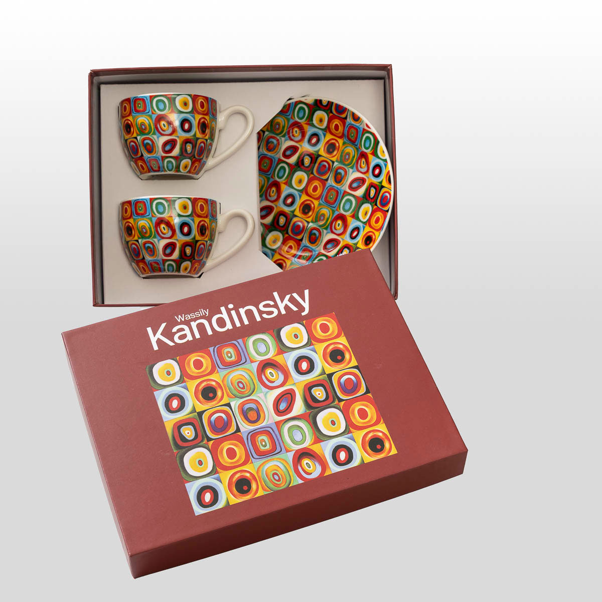 Set di 2 tazze Espresso Kandinsky : Color Study (dettaglio 2)