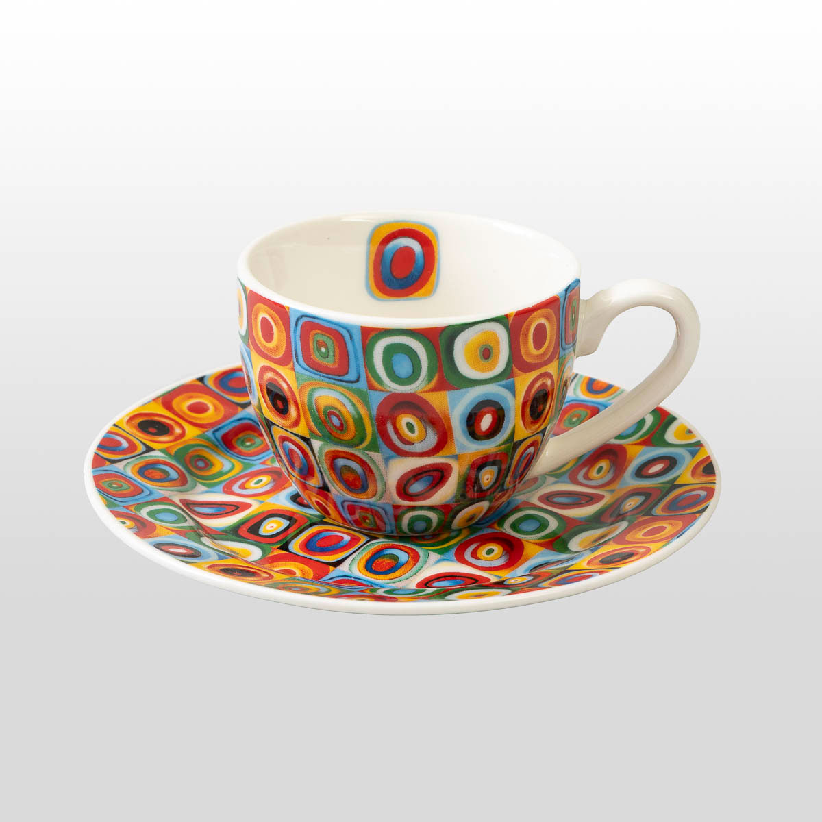 Set di 2 tazze Espresso Kandinsky : Color Study (dettaglio 1)