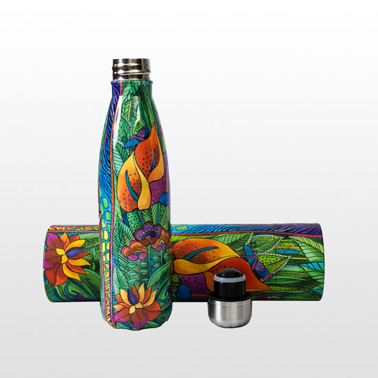 Bottiglia termica L. Burch Jungle Song Arancio ML.500 KLB44J/A - JUNGLE SONG