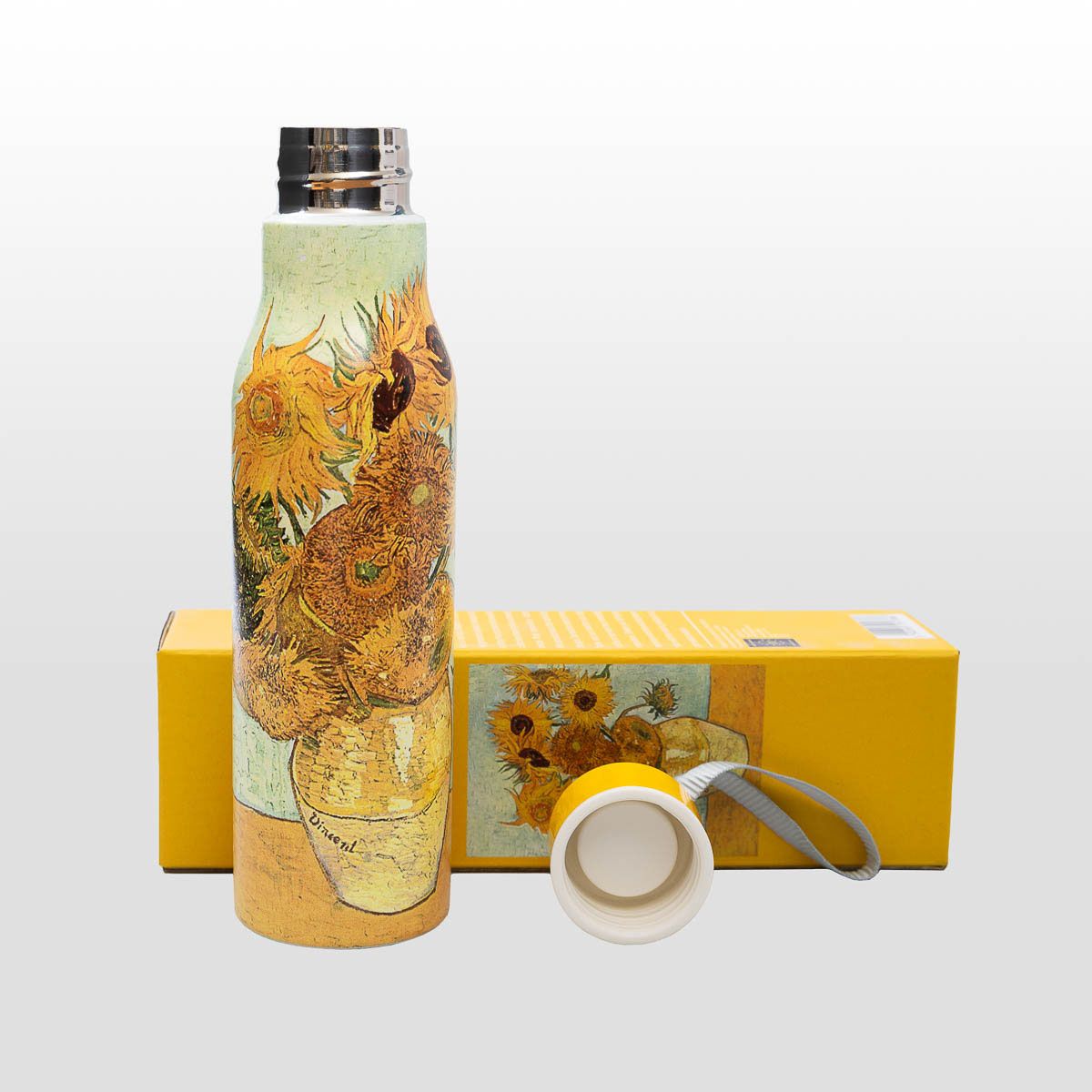 Vincent Van Gogh thermal bottle : Sunflowers (detail 4)
