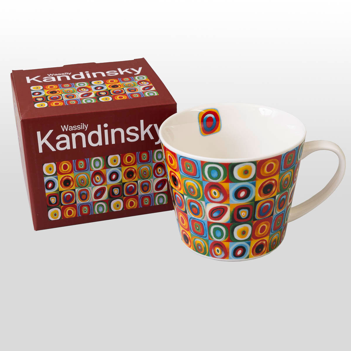Large cup Kandinsky : Color Study, 600 ml (verso)