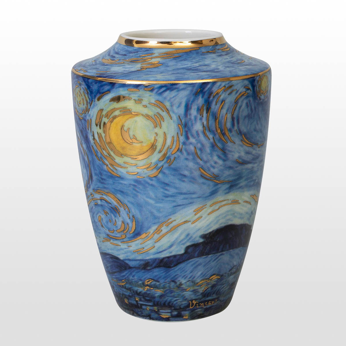 Mini vaso Van Gogh : La notte stellata (dettaglio 4)