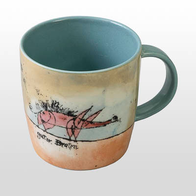 Mug Paul Klee : D'où viennent les oeufs et le bon rôti ?