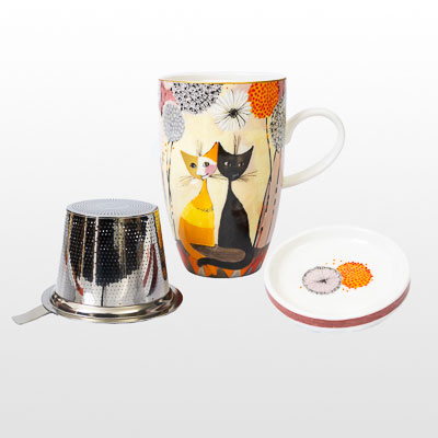 Rosina Wachtmeister tea mug : Soffioni (with filter)