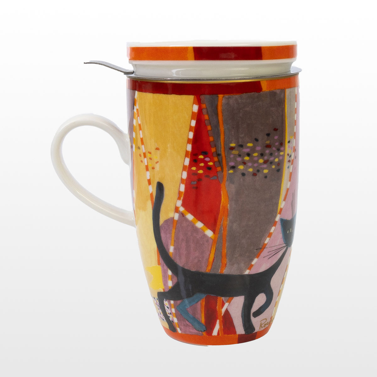 Rosina Wachtmeister tea mug : Sottosopra (with filter), detail 4