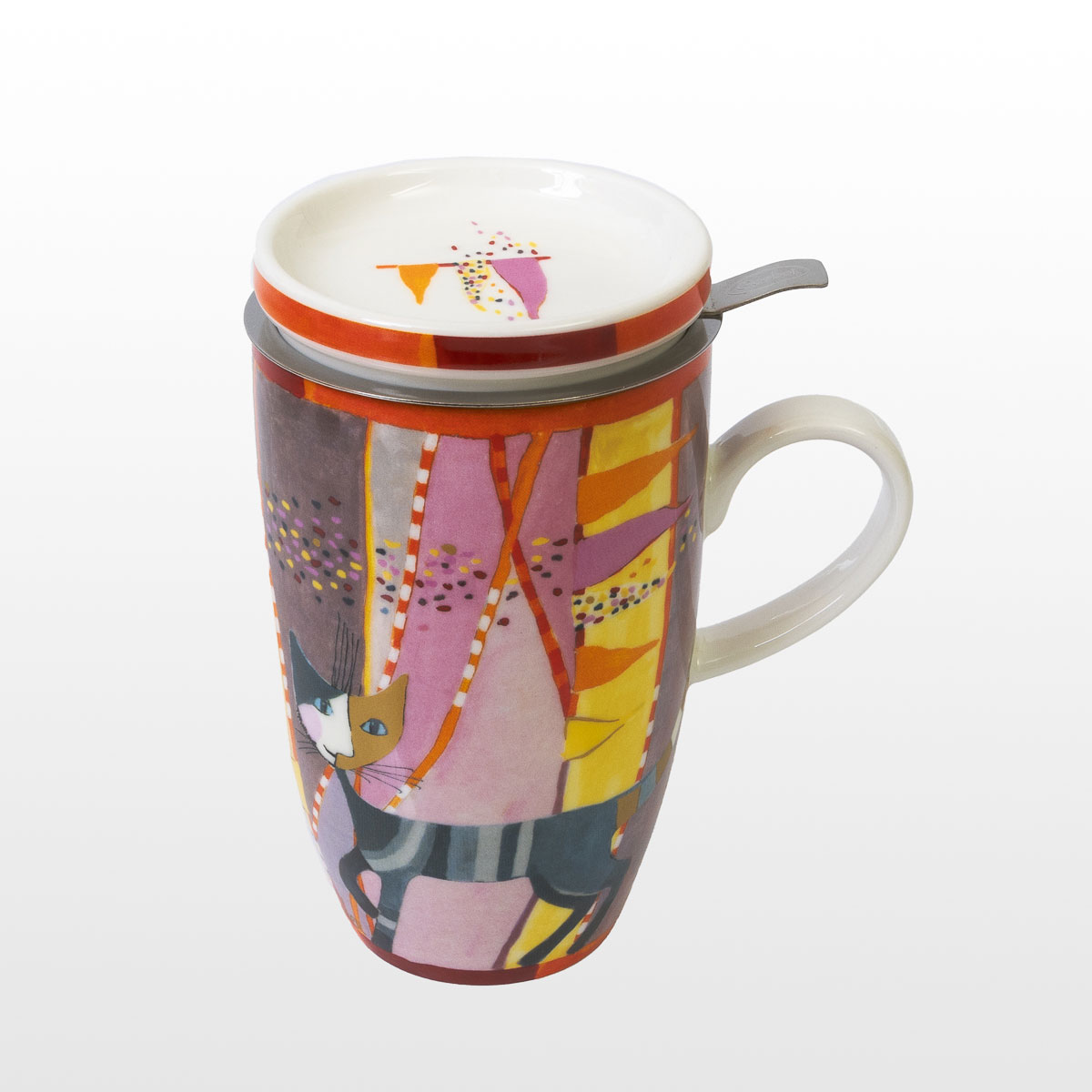 Rosina Wachtmeister tea mug : Sottosopra (with filter), detail 5