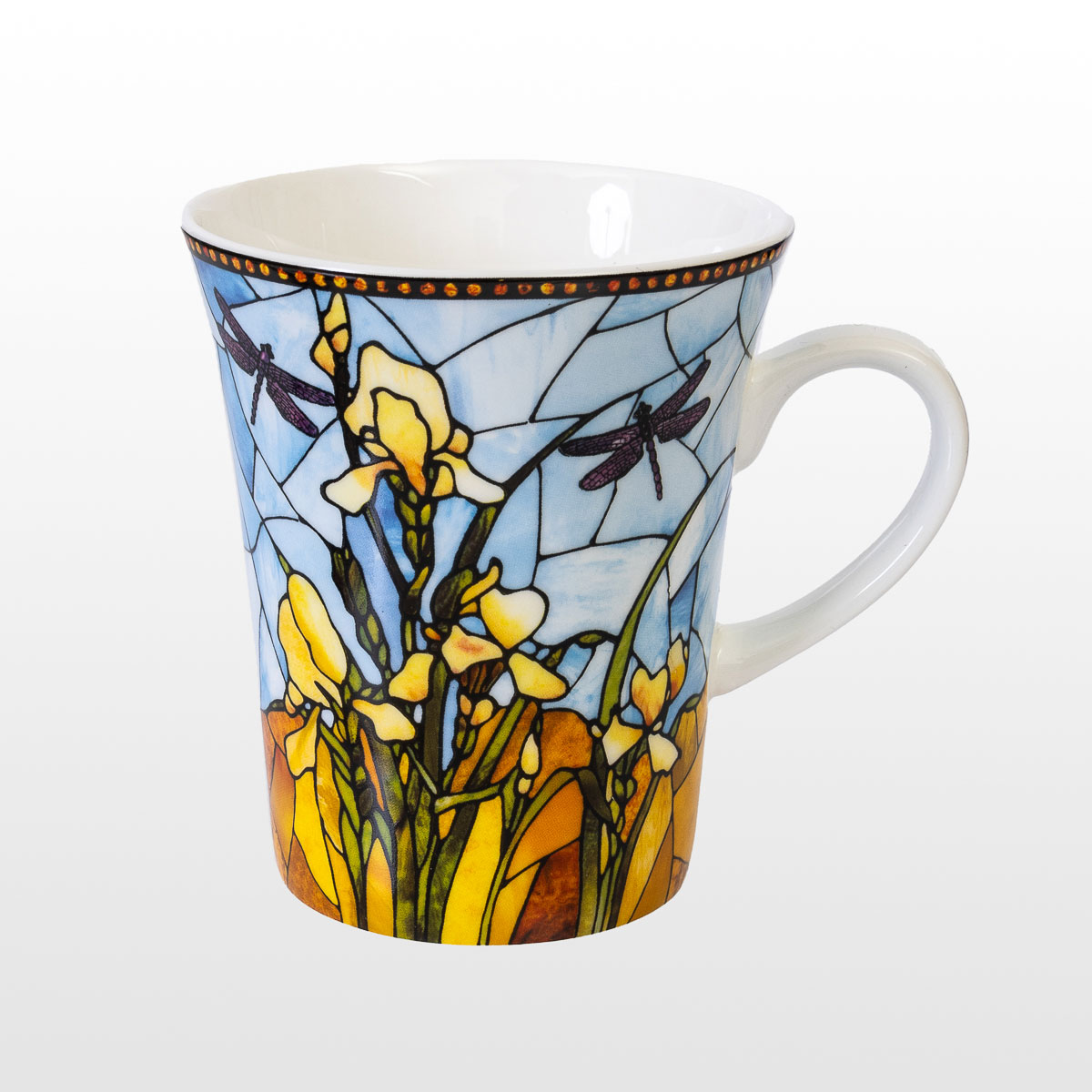 Louis Comfort Tiffany Mug : Irises