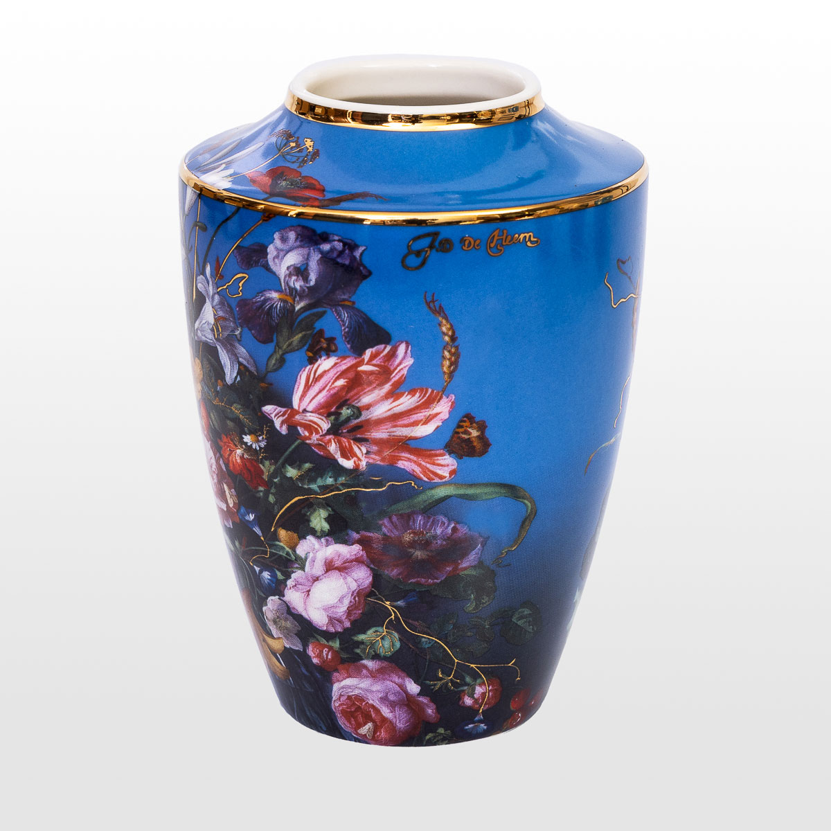 Mini vaso Jan Davidsz de Heem : Flores del verano (detalle 1)