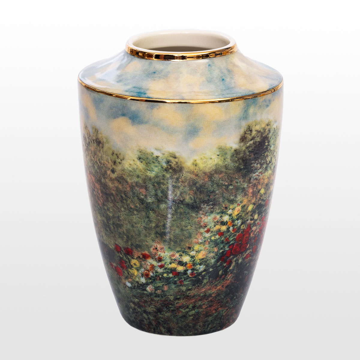 Mini vase Claude Monet : La maison de l'artiste (détail 1)