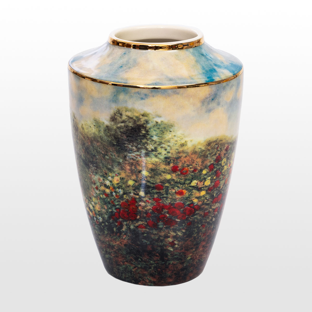 Mini vase Claude Monet : La maison de l'artiste (détail 2)