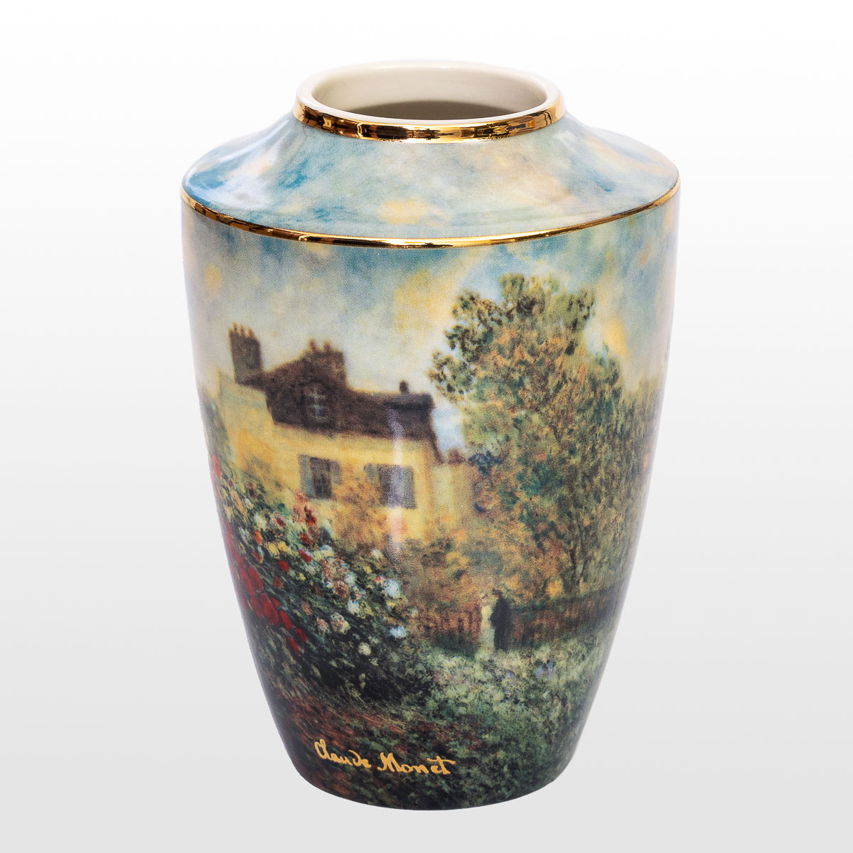 Claude Monet Mini vase : The Artist's House