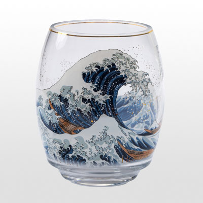 Photophore Hokusai : La grande vague de Kanagawa
