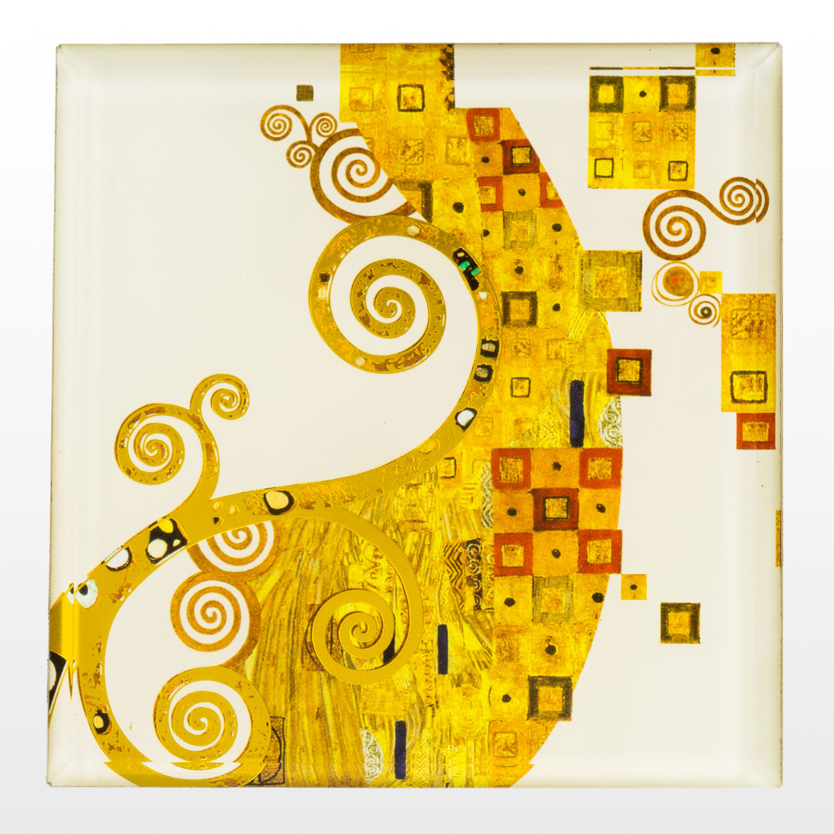 Set de 4 dessous de verre Gustav Klimt (détail n°3)