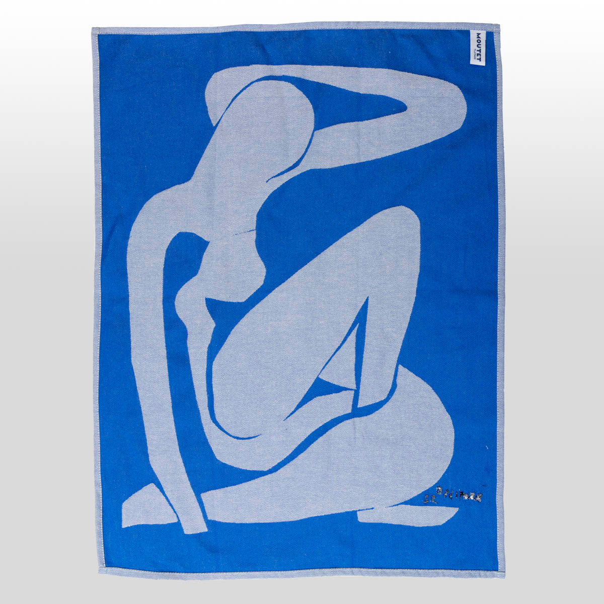 Torchon Henri Matisse : Nu bleu I (verso)