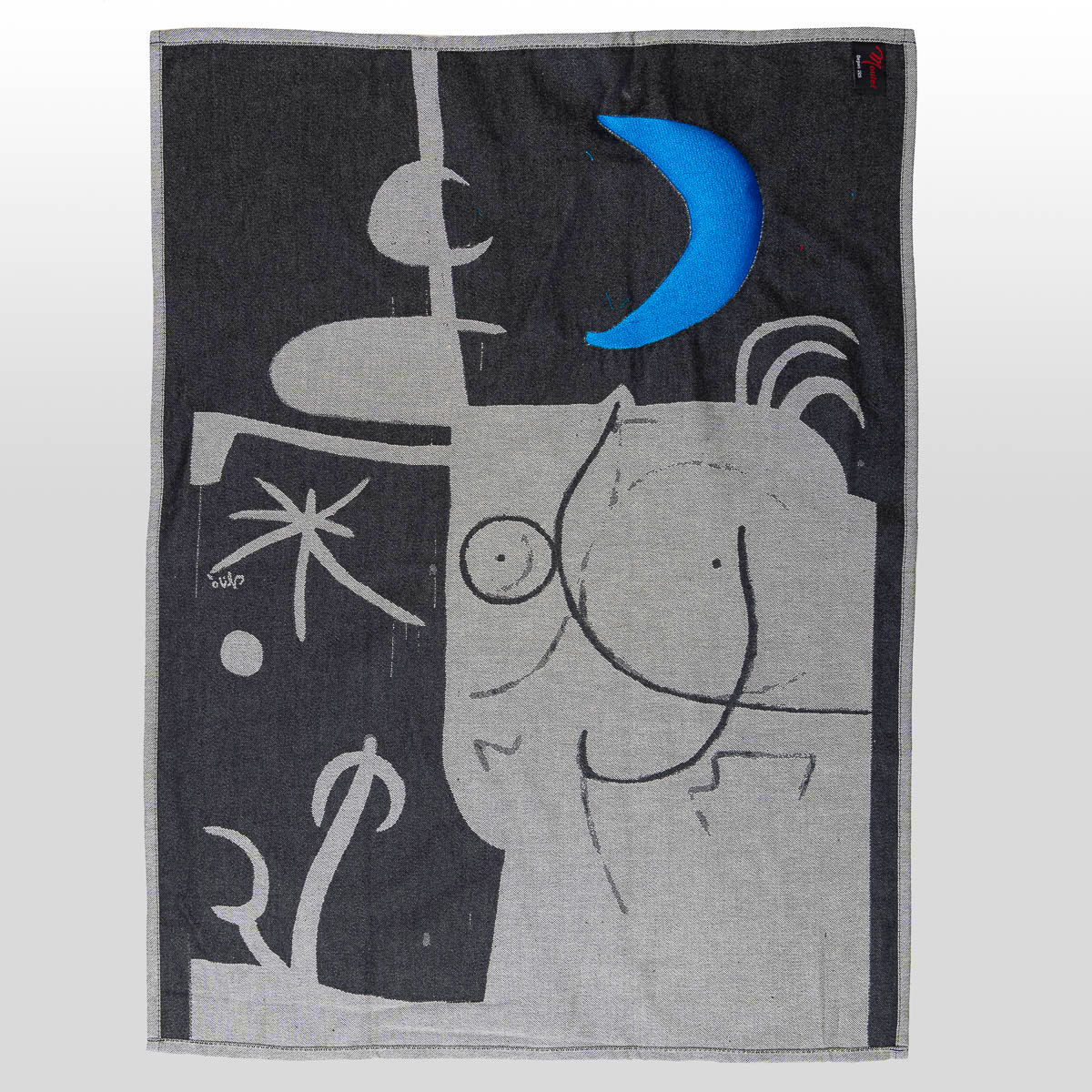 Strofinaccio di Joan Miro : Femme devant la lune II (verso)