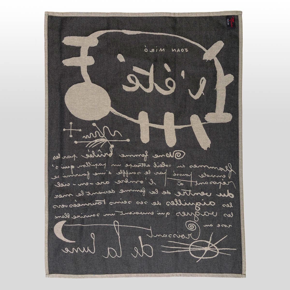 Strofinaccio di Joan Miro : L'été (verso)