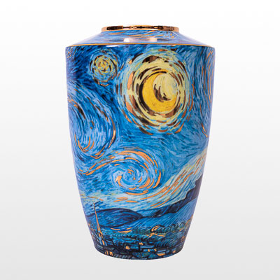 Van Gogh vase : Starry night (24 cm)