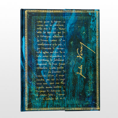 Cuaderno Paperblanks : Jules Verne: Veinte Mil Leguas de Viaje Submarino