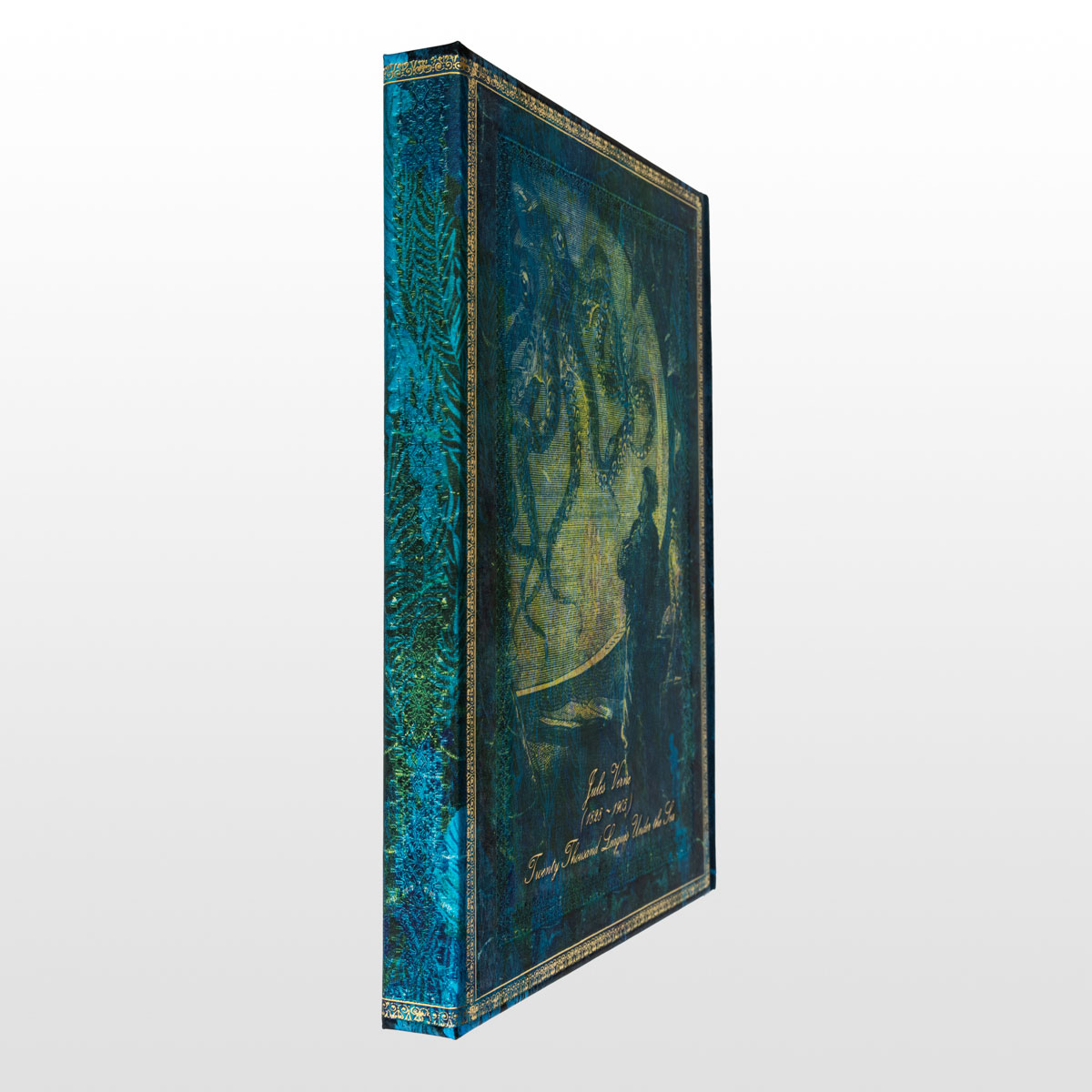 Carnet Paperblanks : Jules Verne : Vingt Mille Lieues sous les mers (détail 4) 