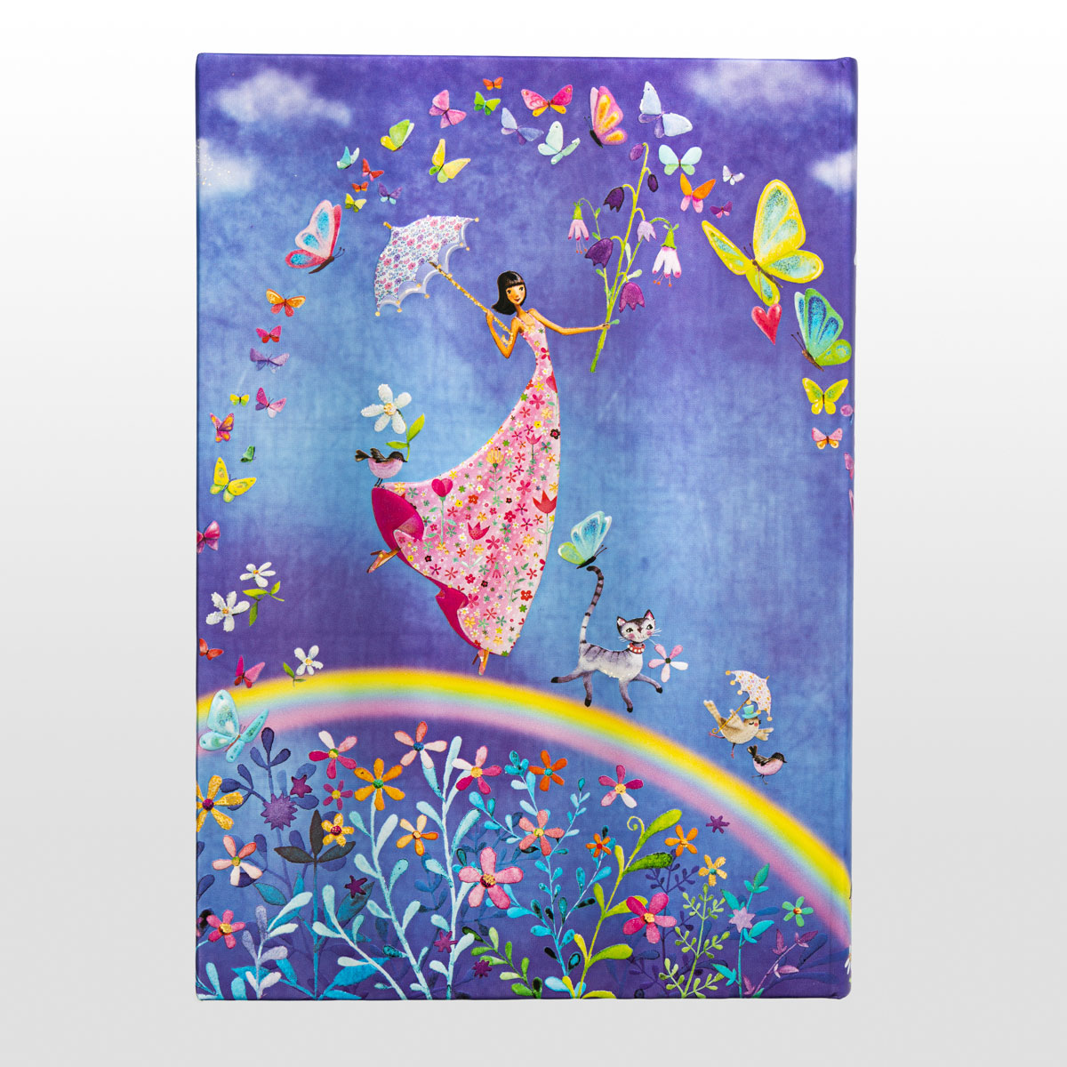 Paperblanks Journal diary - Mila Marquis :  Spring Rainbow (detail 1)