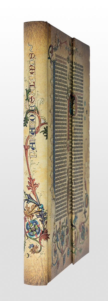 Paperblanks Journal diary - Gutenberg Bible : Parabole (detail 1)