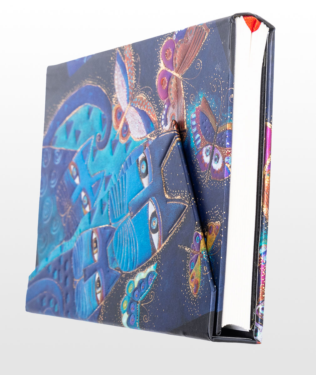 Paperblanks Journal diary - Laurel Burch : Blue Cats and Butterflies (detail 3)