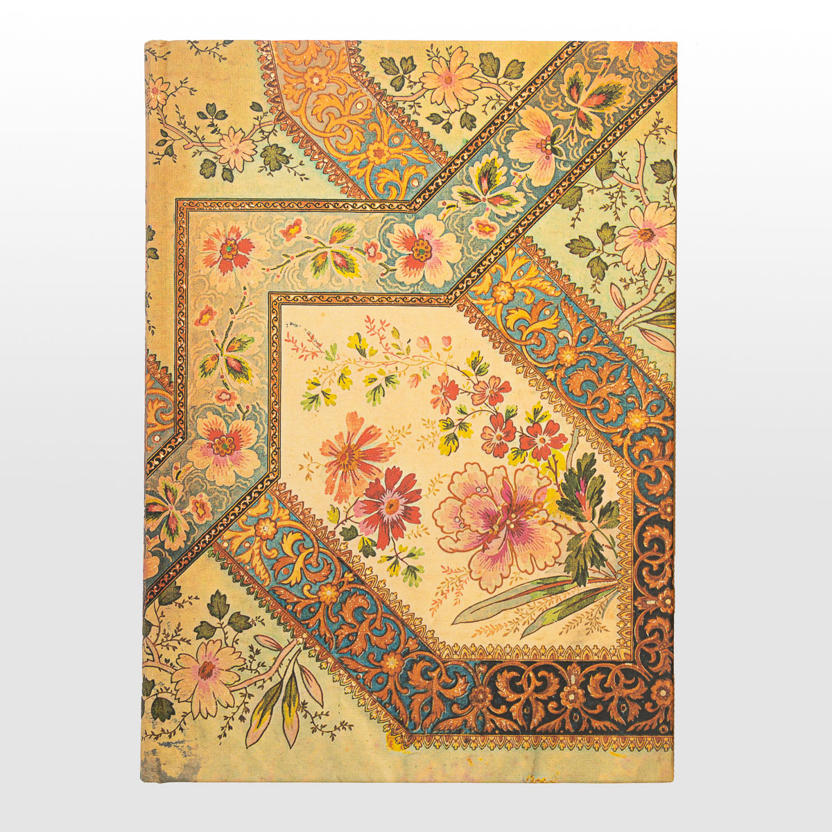 Cuaderno Paperblanks Filigrana Floral Marfil (detalle 1)