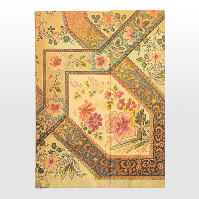 Cuaderno Paperblanks Filigrana Floral Marfil