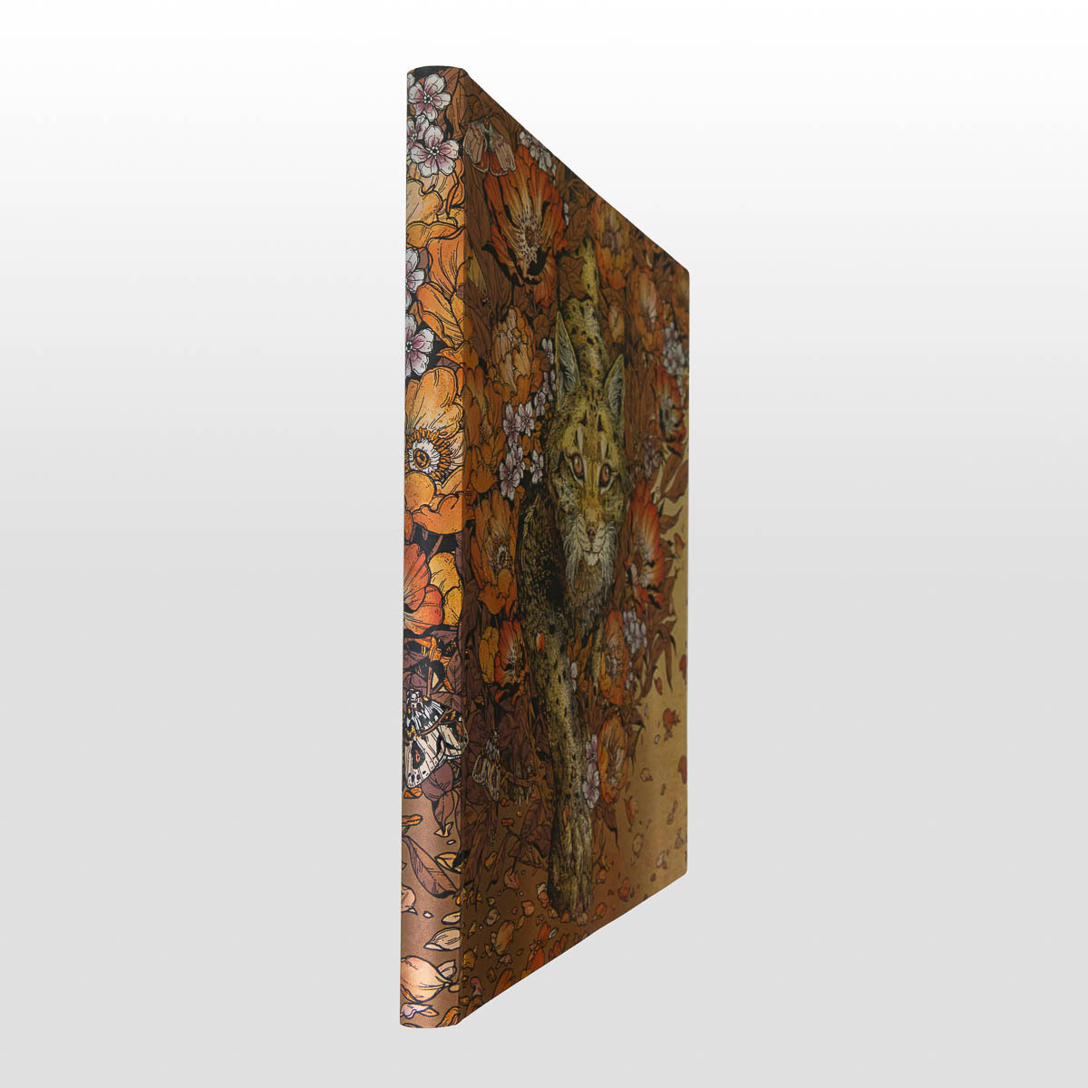 Carnet Paperblanks FLEXIS - L’Ascension du Lynx (L’Art d’Erica Williams) (détail 2)