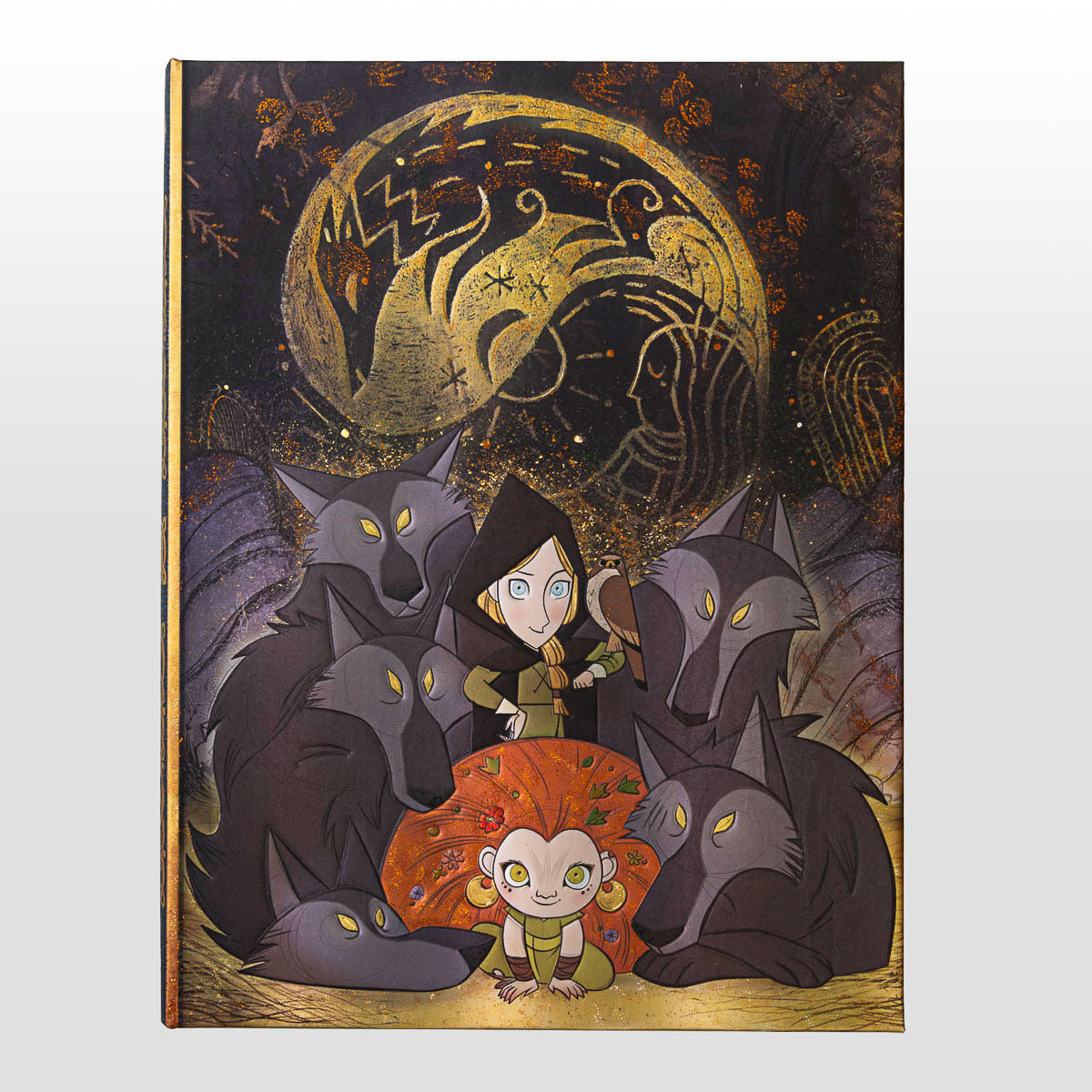 Paperblanks Journal diary : WolfWalkers (detail 1)