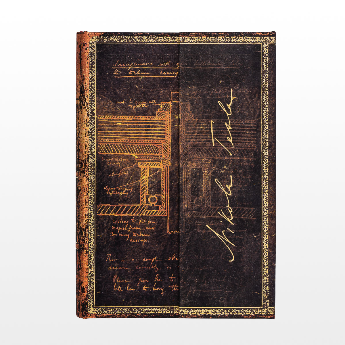 Paperblanks Journal diary - Nicola Tesla - MINI lined 176p