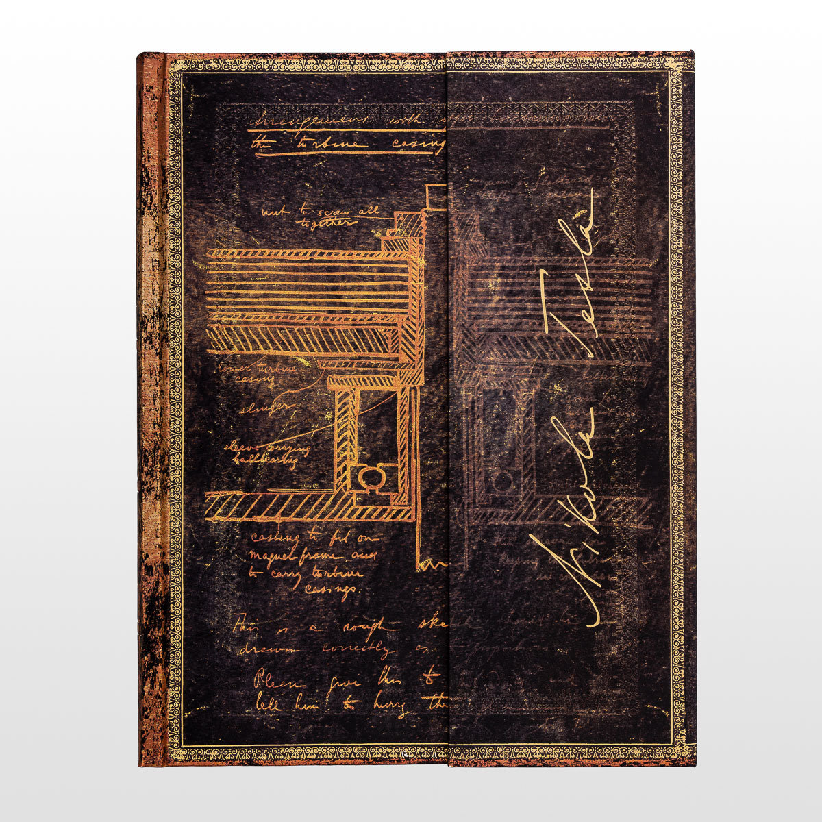 Paperblanks Journal diary - Nicola Tesla - ULTRA lined 144p