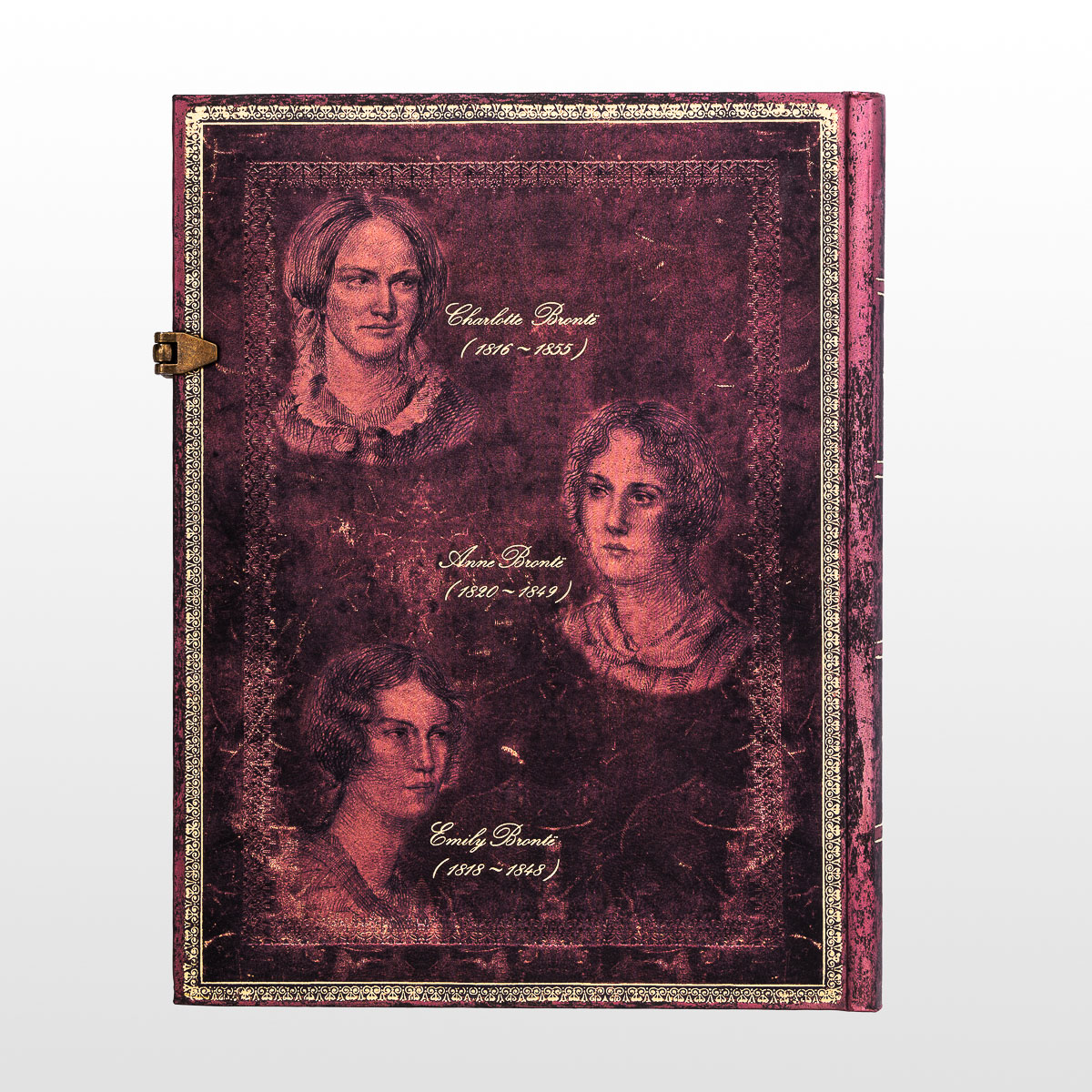 Paperblanks Journal diary - The Brontë sisters (detail 1)