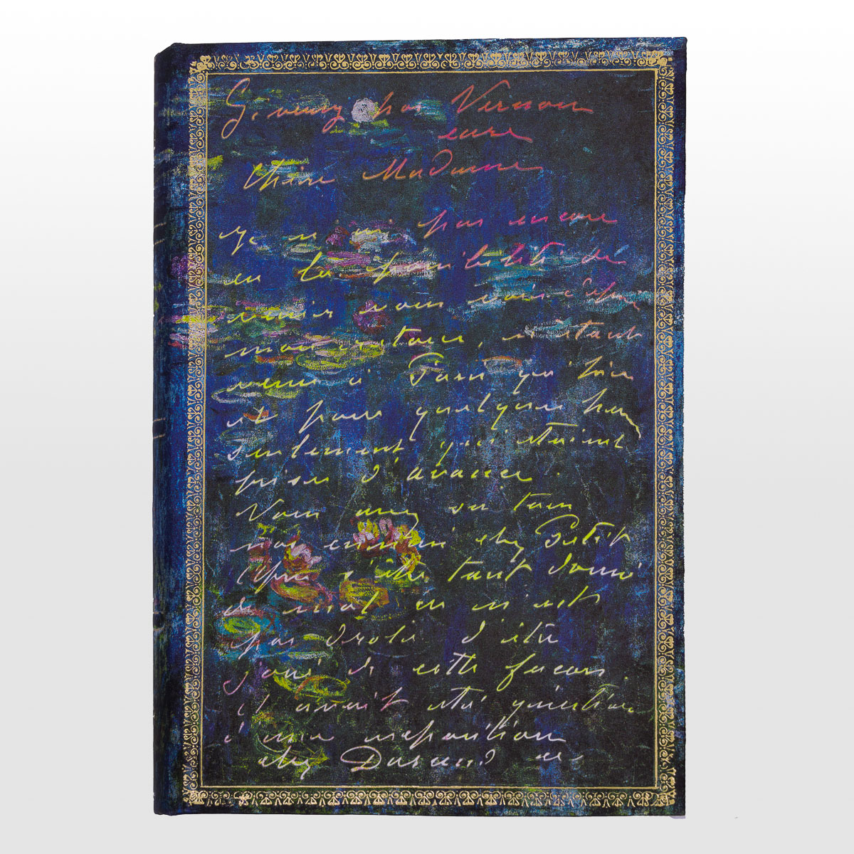 Carnet Paperblanks : Claude Monet - Nénuphars (détail 1)