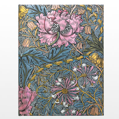 Paperblanks Journal diary - William Morris : Pink Honeysuckle