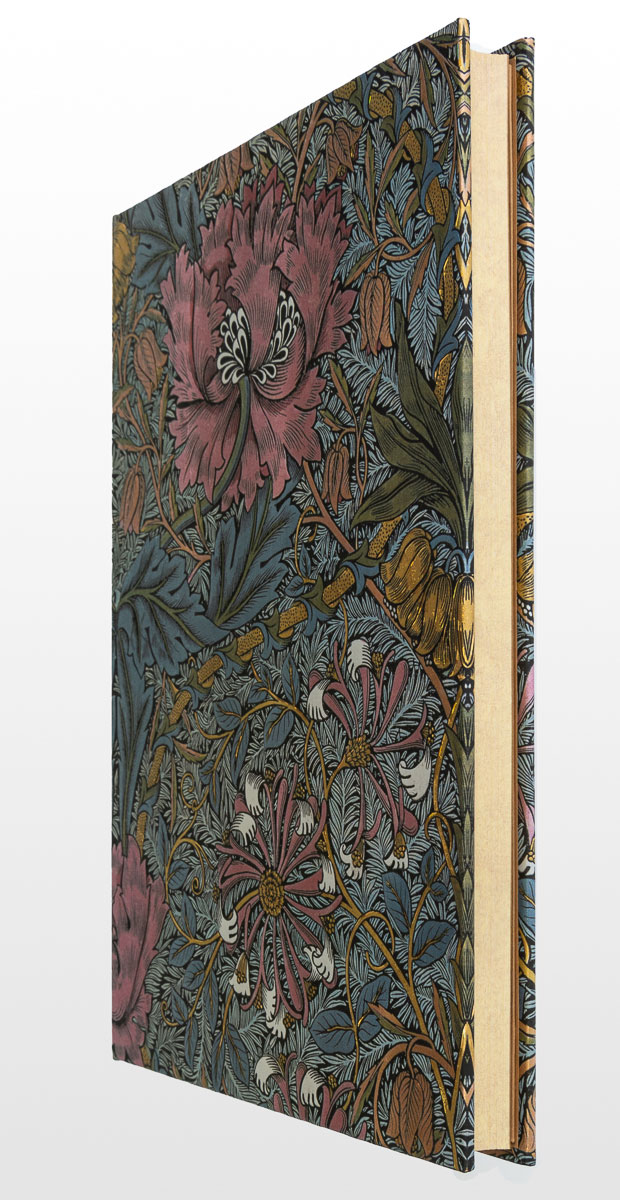 Paperblanks Journal diary - William Morris : Pink Honeysuckle (detail 1)