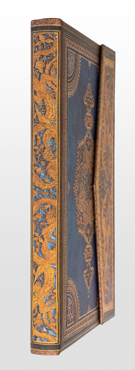 Carnet Paperblanks : Safavide Indigo (détail 2) 