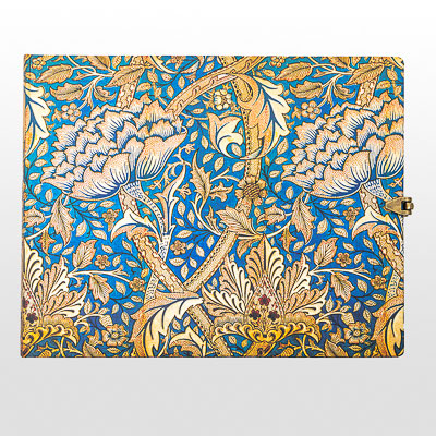 Libro de Visitas Paperblanks -  William Morris  : Danza del Viento