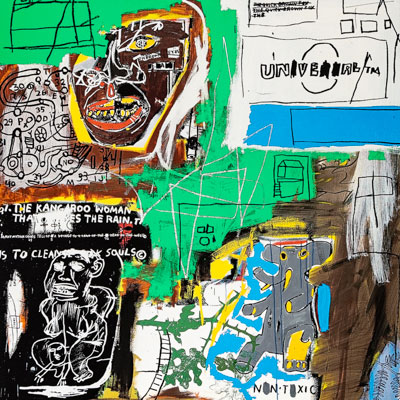 Affiche Jean-Michel Basquiat :  Sienna (1984)