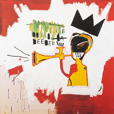Jean-Michel Basquiat Art Print - Trumpet (1984)